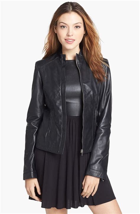 nordstrom leather jackets|nordstrom leather jackets women.